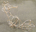 Wire seahorse