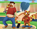 Bangle the Tiger (Animal Crossing Transformation)