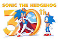 Sonic 30th Brithday by Sparkydb