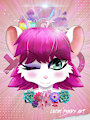 Chibi Icon: Dolly the Mouse by Lucaspunkart