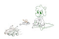 Racing at snail's pace