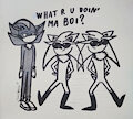 Dumb sketch by PeachesAndCream