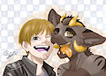 Two friends by EugeniyBurnt