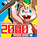 InkBunny Watched By 2000 !! by NKYN