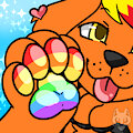 Max Paw Pride Icon(by HypnosisWolf)