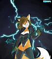Jayme Guitar Lightning COMMISSION