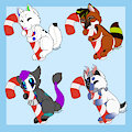 .: Candy Cane Chibis :. [Com]