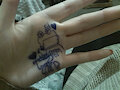 Edward and Ed on my hand