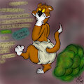 Diapered Flatulent Weasel by RhythmCHusky94
