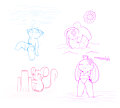 7-2-21 Doodles by Milachu92