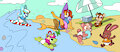 Fun Beach Time (Pukopop N RitaTheWoodpecker)