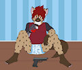 Diapered Hyena