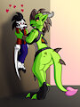 [C] Tall girlfriend by JAMEArts