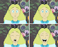 For 4 expressions -Alice by darkbunny666