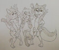 Flora and fiends  by CharliePops