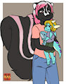 Momma's Grumpy Little Guy by OnyxCheetah