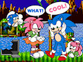 Sonic and Amy Swap Monitor by mattmiles