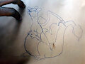 Fat Charizard Doodle