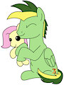 Didgeree's custom plushie -Fluttershy- by Didgeree
