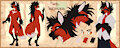 Mr. Mercer, the Maned Wolf (Clean) by DestinyWolf
