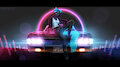 Aysa Neon Pinup by DestinyWolf