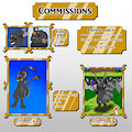 [Open] Commission Sheet 2021