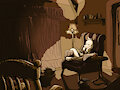 [Commission] Cozy Dead Dust Wallpaper by totalgary