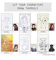 Self-drawing oc meme.