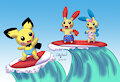 My Surfin' Chus (by CoffeehoundJoe)