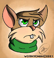 Angry Mouse by Wormychan