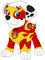 Paw patrol mighty Marshall by Superpupchase02