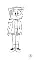 More Stream Sketches - Outfit Attempts, then-