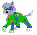 Paw Patrol Mighty Rocky