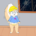 Afraid of lightning -By NazzNikoNanuke-
