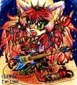 Clawdia the Lynx by no1shadow