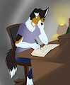 Working Late by ChesterTheFisher