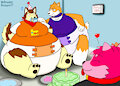 Birthday stuffing by laserbolt24
