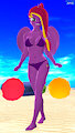 Diamond-Chi on the Beach