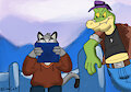 Graff and Brok Fanart by DGF