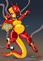Avarisa the Inflatable Dragon #2