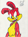 Daxter pencil colored by VinaginCain