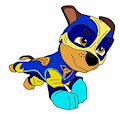 Paw Patrol Chase by Superpupchase02