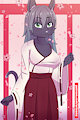 Cat shrine maiden by artoonu