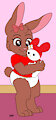 Amy and her My Melody plush (NazzNikoNanuke)