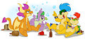 Tipsy MLP Koopalings fun!