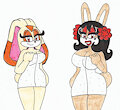 Sexy Bunnies in Towels
