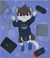 Angel babyfur game console collector by Angelmunks