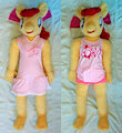 [Commission] Anthro pony plush, life-size