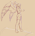 You're all gonna watch me disappear into the sun. by ArtxCid