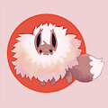 Eevee Fluff by GrimArt